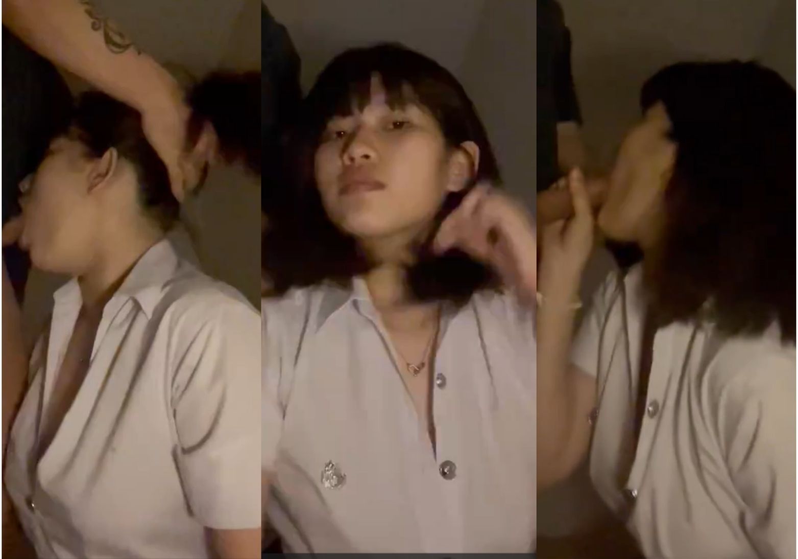 คลิปหลุด นักเรียน มอ.ดัง เรียนมาเคลียด ขออมควยแฟนแก้เคลียด