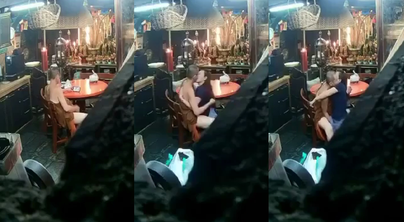 คลิปหลุด พระชื่อดังแอบกินกับสีกาในวัดที่กำลังเป็นข่าวตอนนี้