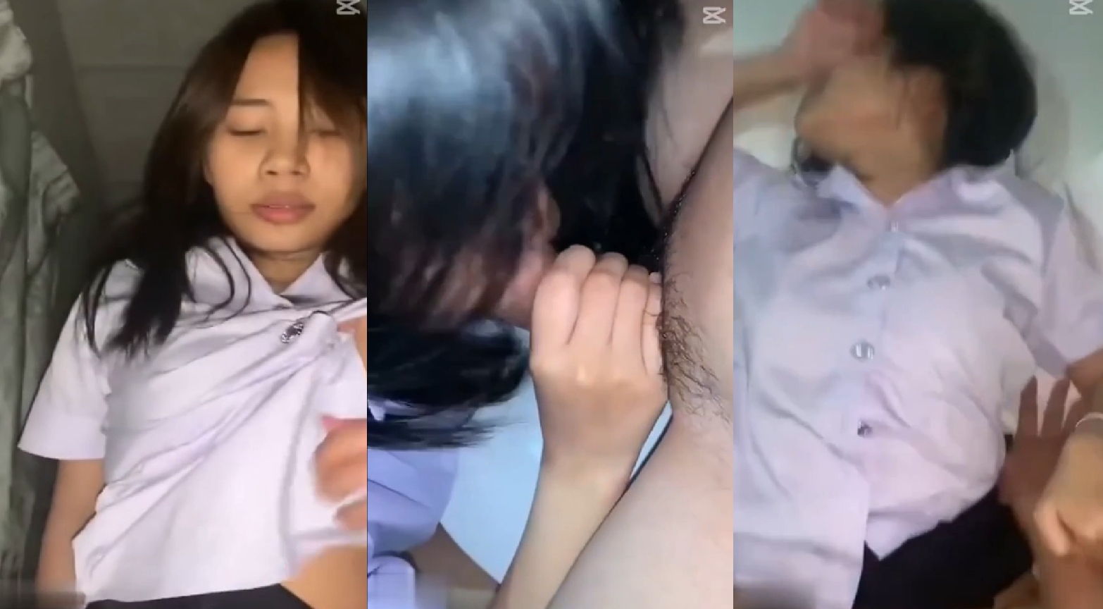 xxx นักศึกษานัดแฟนหนุ่มขึ้นห้อง เจอหน้ากันก็ซัดกันยับไม่เสียเวลา ซัดต่อแบบไม่มีกั๊ก