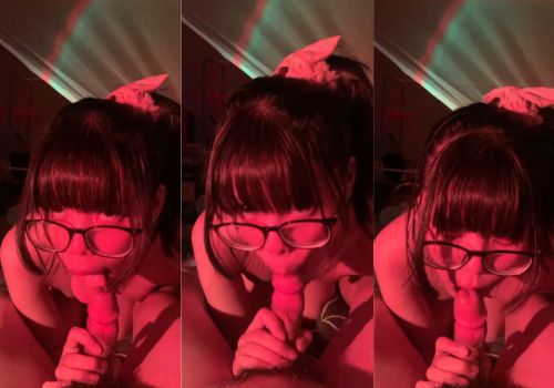 คลิปหลุด สาวแว่นโม๊กเก่งจนแตกคาปากเสียว น้ำหีไหลไม่หยุด